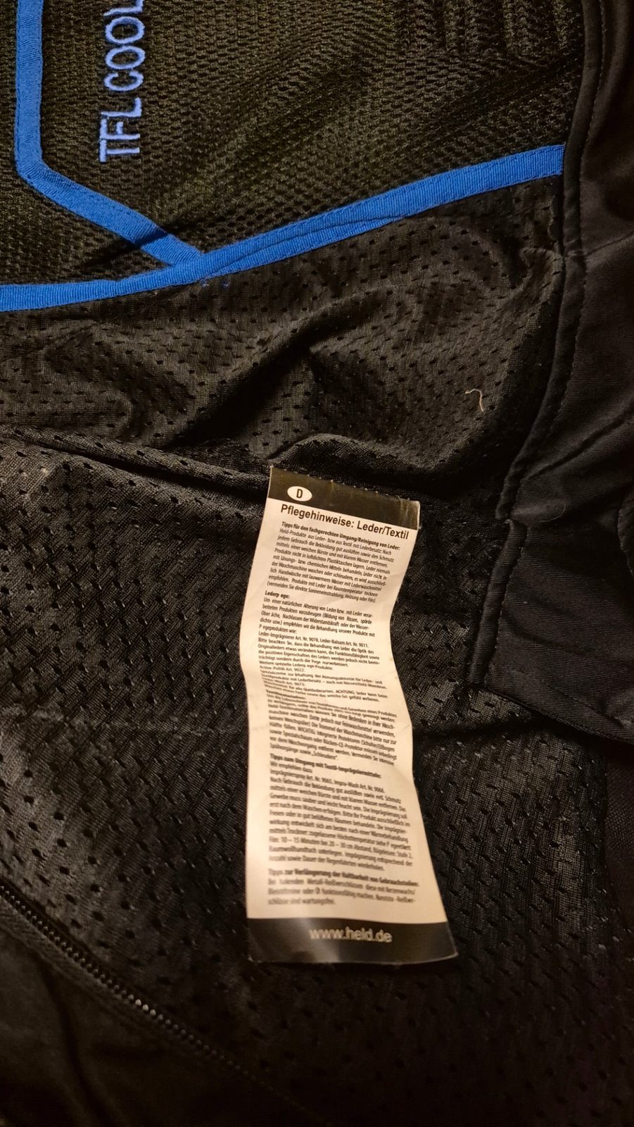 Damen Motorad Lederjacke Gr42 – Bild 5