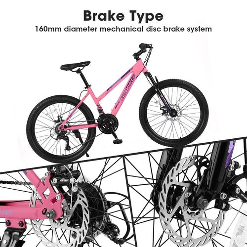 Carpat™ City-Cruizer 26" Trail Bike – Pink | Women & Teens – Bild 2