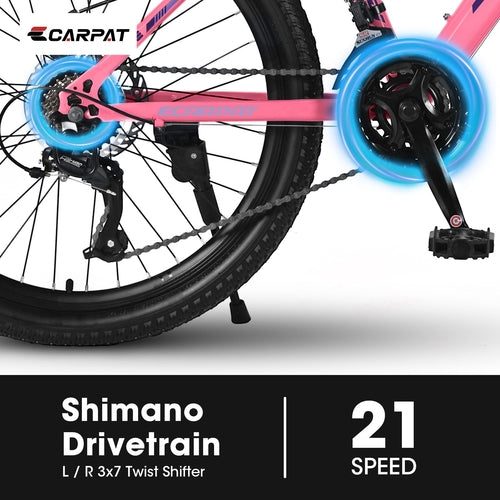 Carpat™ City-Cruizer 26" Trail Bike – Pink | Women & Teens – Bild 4